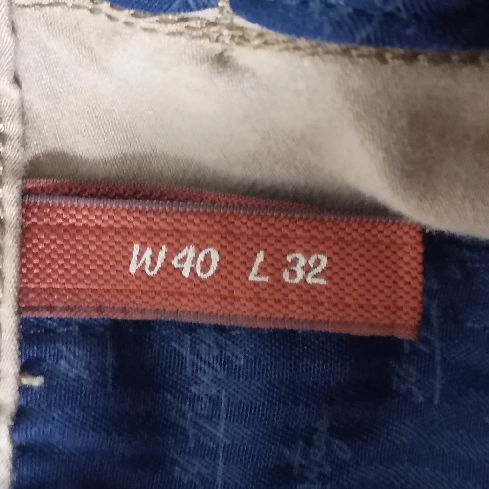 34 Heritage Charisma Chino Tan Khaki Comfort Rise Classic Fit Pants Mens 40x32